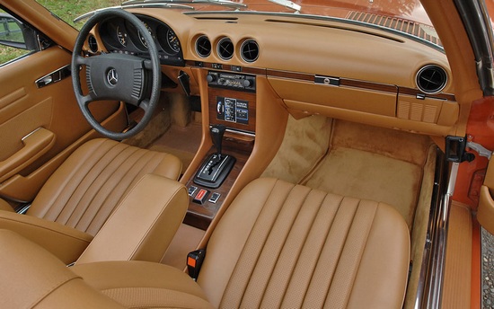 Intérieur Mercedes 350SL