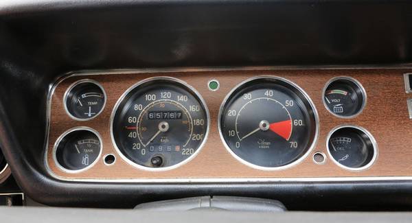 Tableau de bord Ford Capri GT
