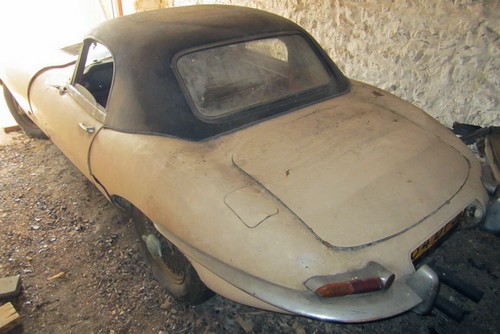 Jaguar type E 1961 barn find