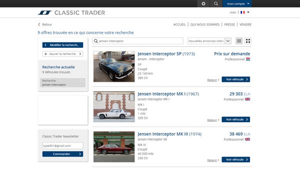 Achat-Vente : Le site agrégateur d'annonces Classic Trader